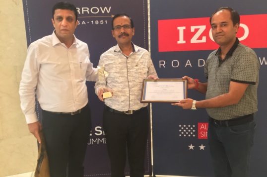 Arrow Izod Award ceremony